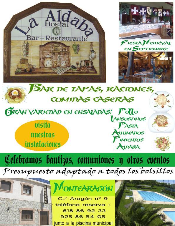 Montearagon Hostal La Aldaba酒店 外观 照片